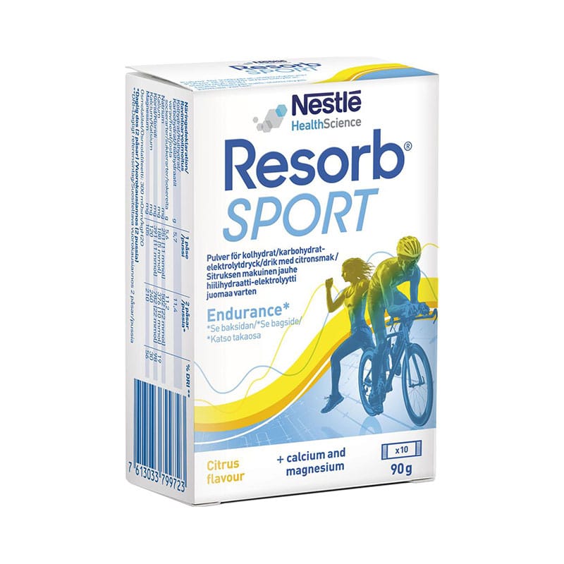 Resorb Sport citrus flavor 10 pcs